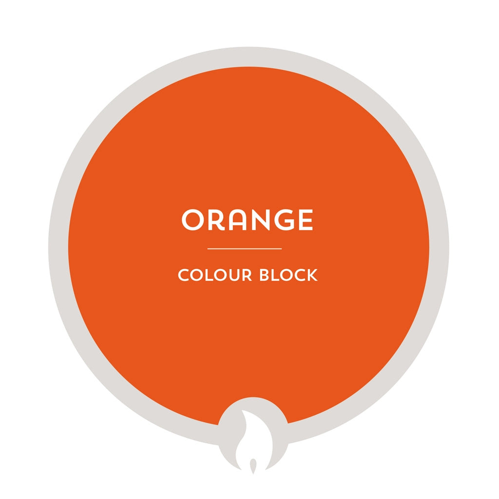 Colour Block - Orange