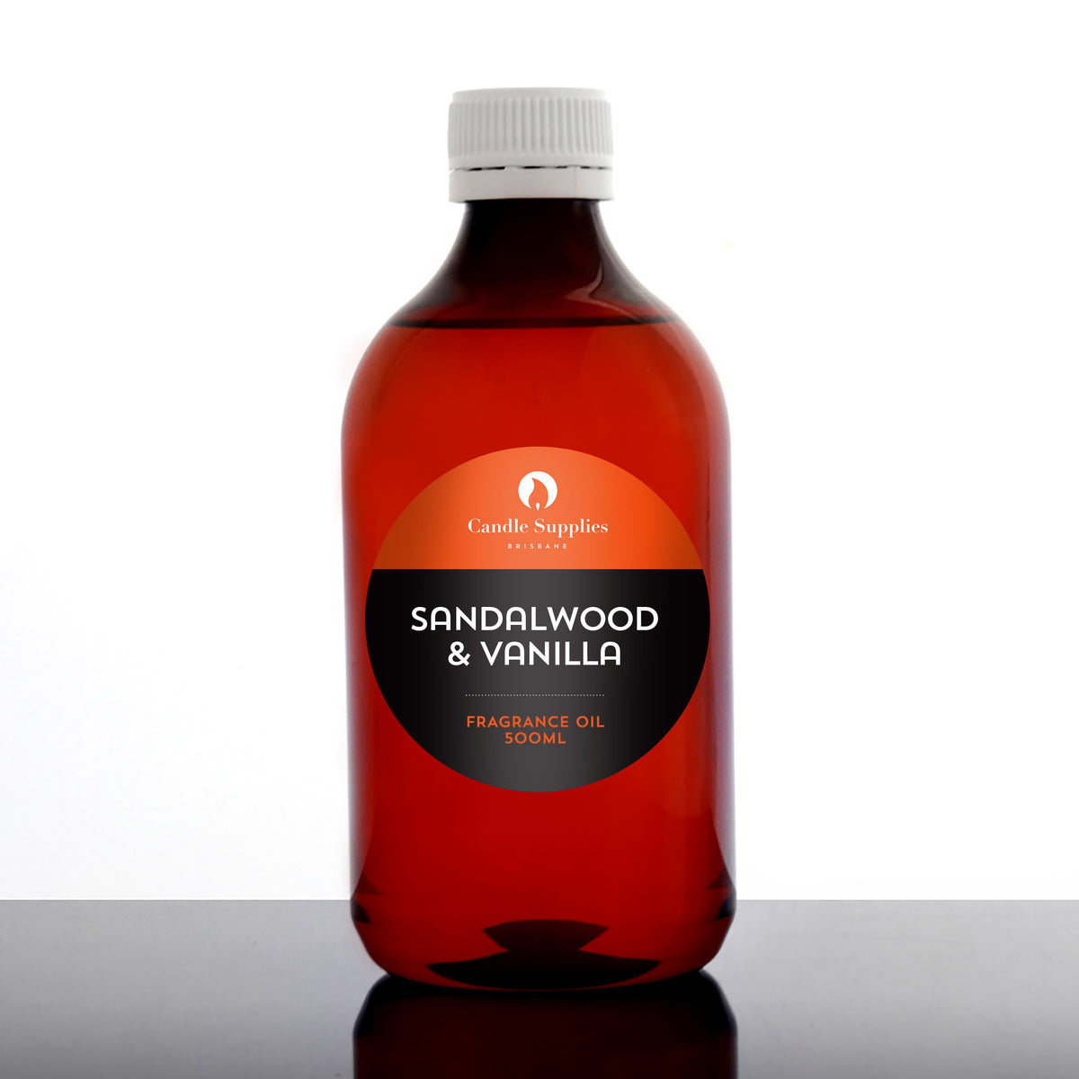 ￼￼500ml bottle of sandalwood and vanilla fragrance oil