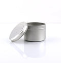 Tins - Silver with Plain Lid - 90ml