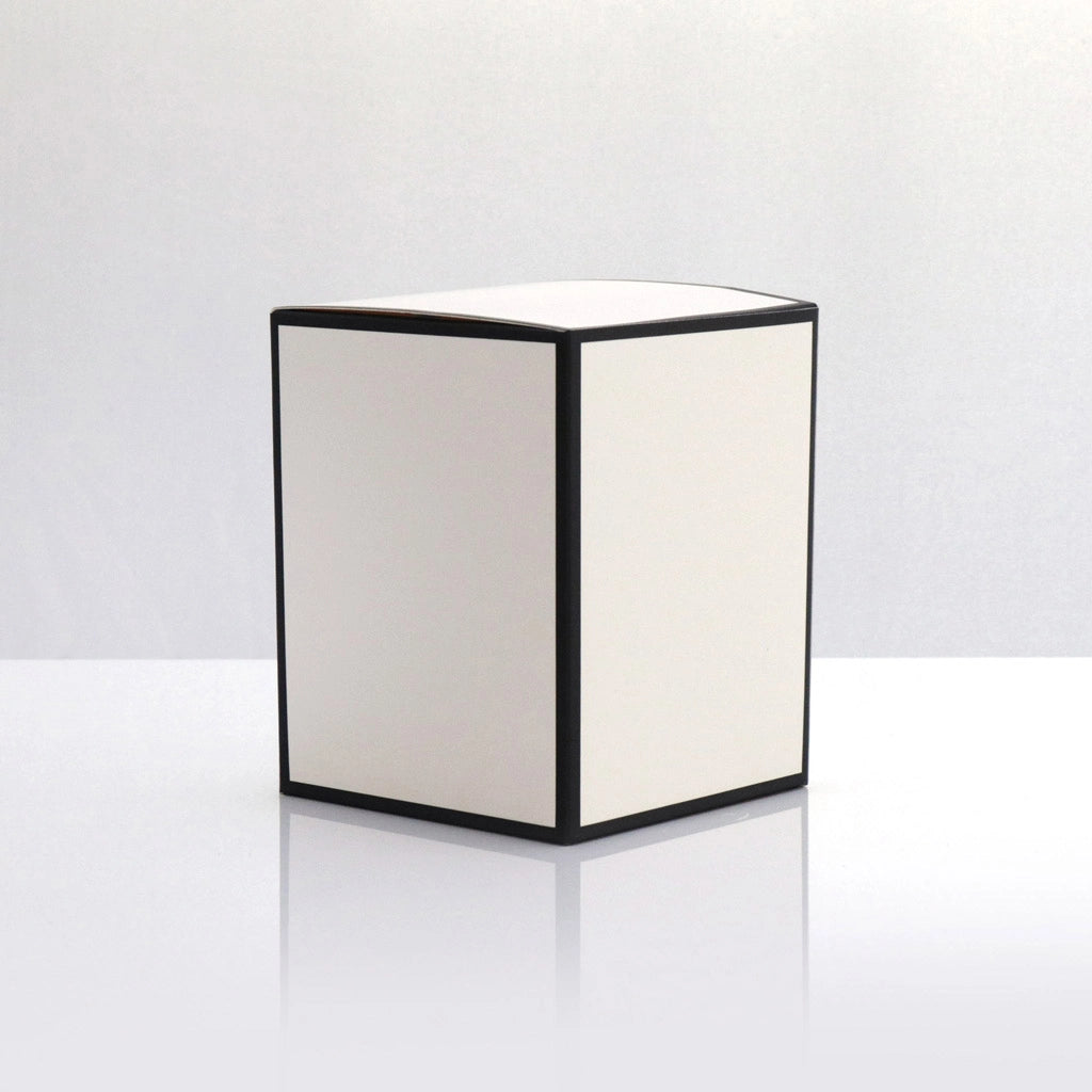 Box - White with Black Trim - Large