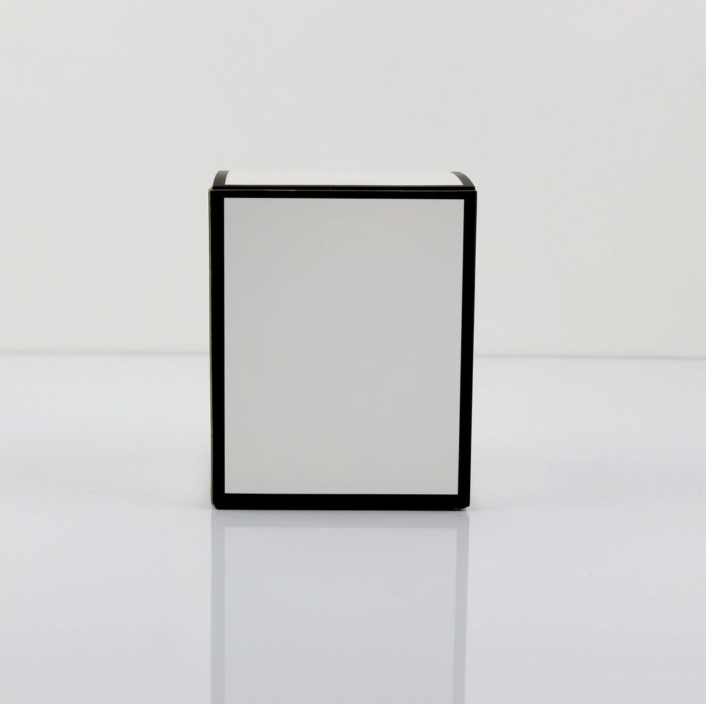 Box - White with Black Trim - Medium