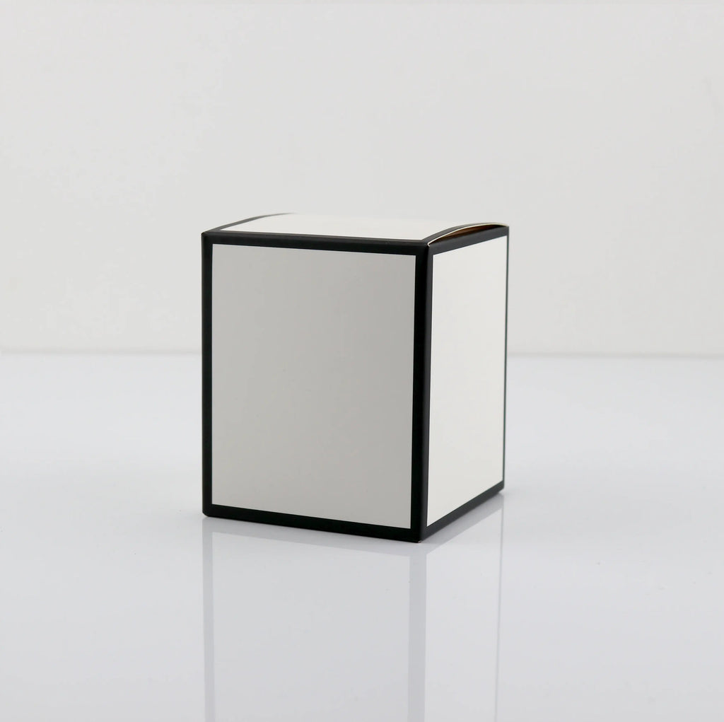 Box - White with Black Trim - Small