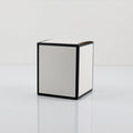 Box - White with Black Trim - Small