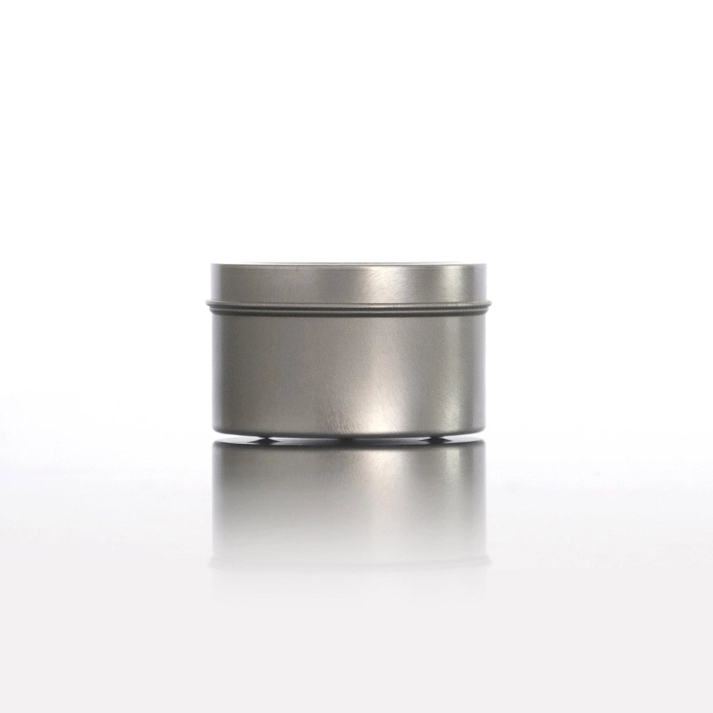 Tins - Silver with Plain Lid - 90ml